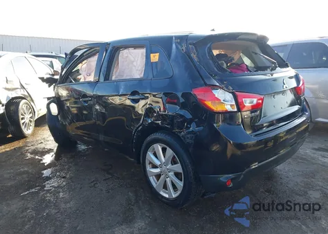 2014 Mitsubishi Outlander Sport Es z USA, uszkodzony, nr VIN 4A4AP3AU3EE013511